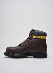 Chaussures professionnelles marron CATERPILLAR pour homme seconde vue