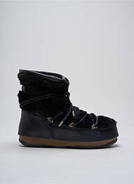 Bottines/boots fourrée talon plat jusqu'à 3cm noir MOON BOOT femme
