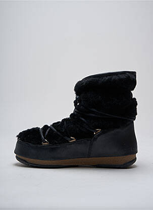 Bottines/boots fourrée talon plat jusqu'à 3cm noir MOON BOOT femme