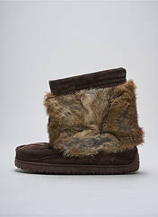 Bottines/Boots marron MANITOBAH pour femme seconde vue