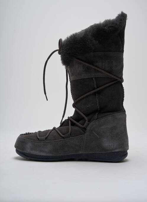 Bottes gris MOON BOOT pour femme