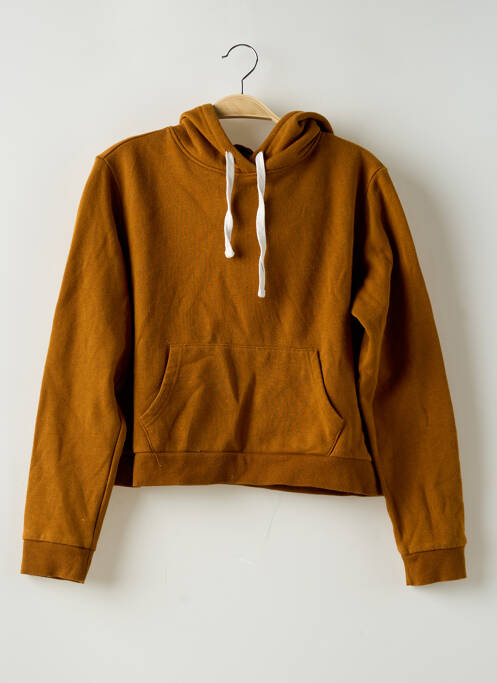 Sweat-shirt à capuche marron FOREVER 21 pour femme