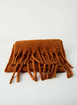Echarpe marron SANS MARQUE pour femme