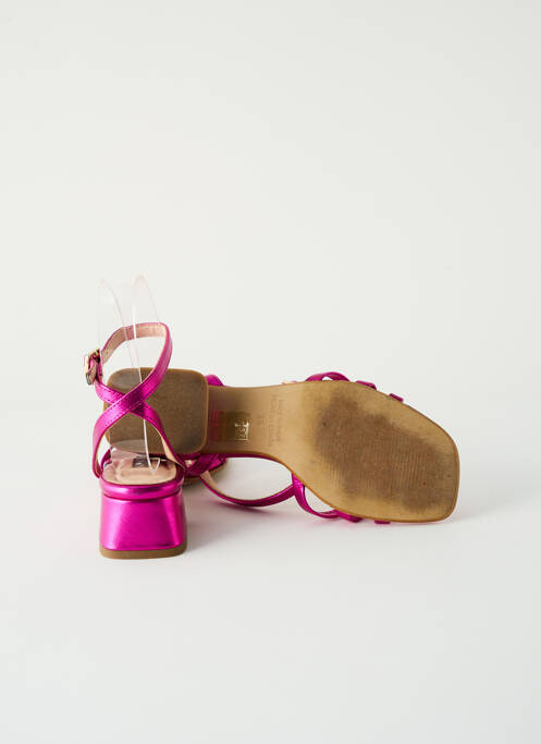 Sandales/Nu pieds rose KRACK HARMONY pour femme