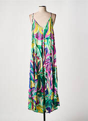 Robe longue vert C'FLO pour femme seconde vue