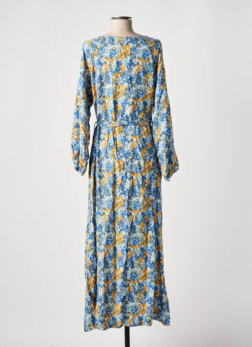 Robe longue bleu C'FLO pour femme