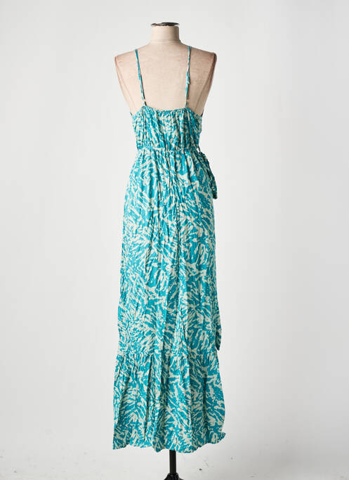 Robe longue bleu C'FLO pour femme