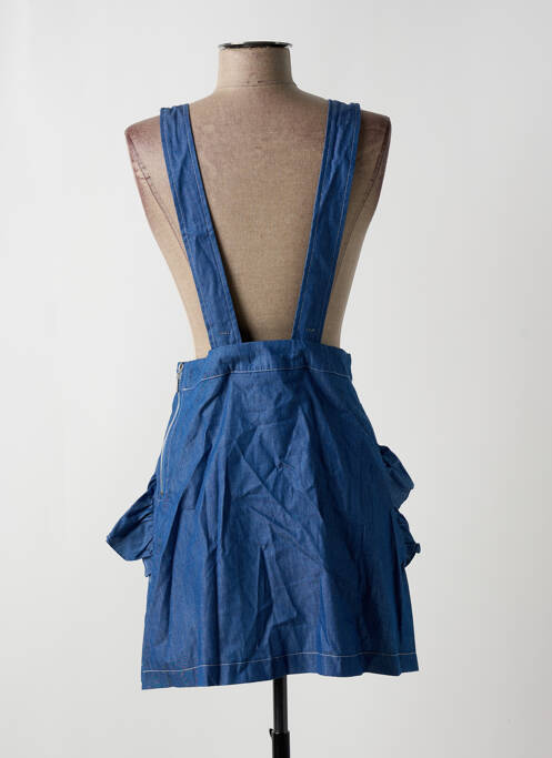 Jupe courte bleu VAN DER ROCK femme