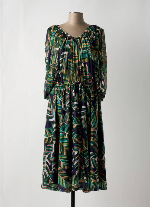 Robe longue vert MOLLY BRACKEN pour femme