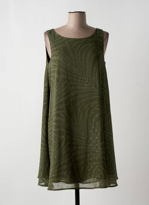 Robe mi-longue vert MOLLY BRACKEN pour femme