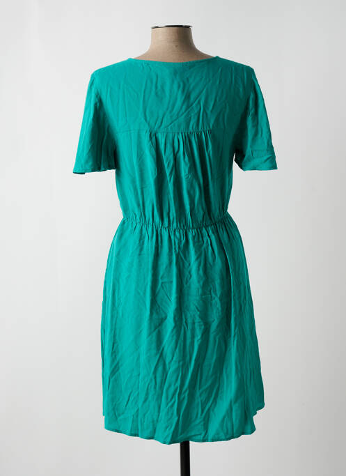 Robe mi-longue vert VILA pour femme