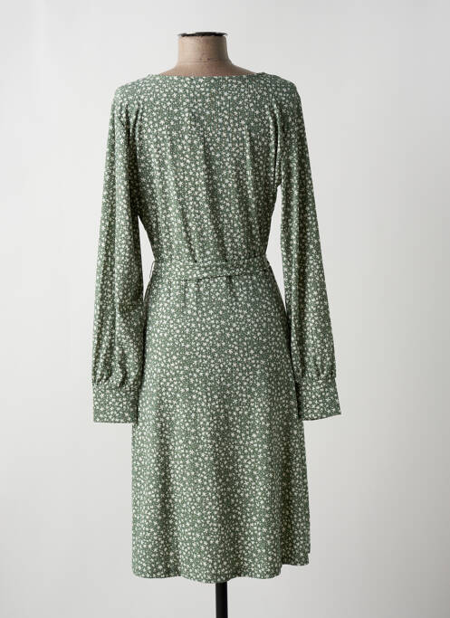 Robe mi-longue vert VILA pour femme