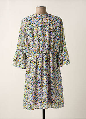 Robe mi-longue coupe fluide manches longues violet VILA femme