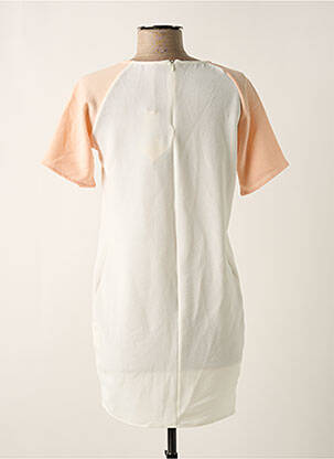 Robe courte manches courtes manches courtes rose COQUELICOT femme