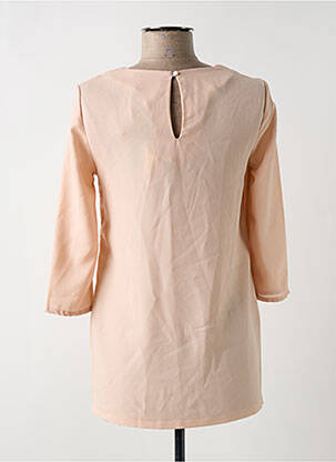 Top coupe fluide manches longues rose VILA femme