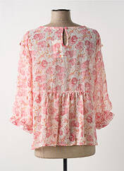 Blouse rose MOD. STYLE pour femme seconde vue