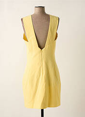 Robe mi-longue jaune VILA pour femme seconde vue