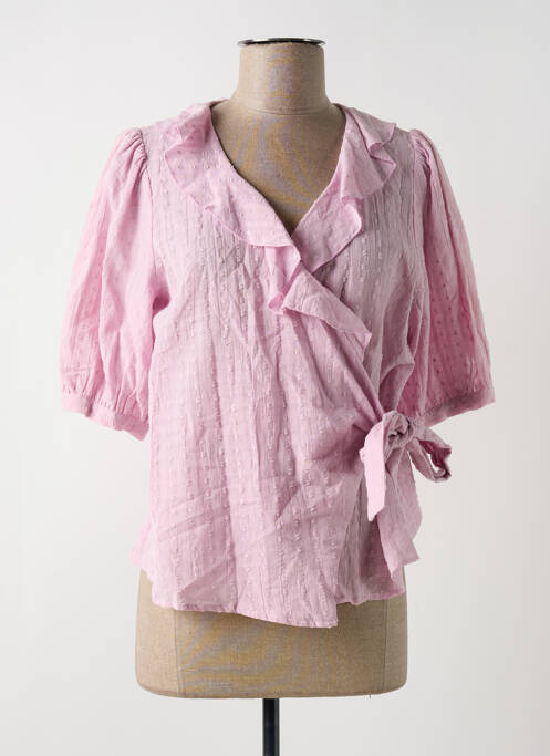Blouse violet LOVIE & CO pour femme