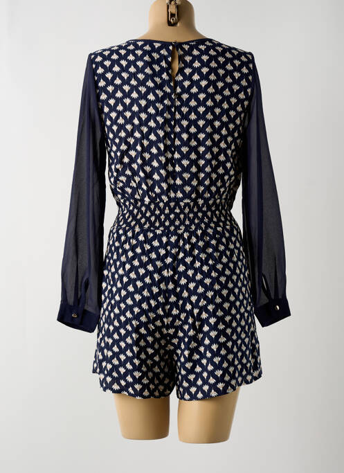 Combishort bleu M&G MONOGRAM pour femme