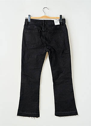 Jean coupe flare stretch taille normale noir R.DISPLAY femme
