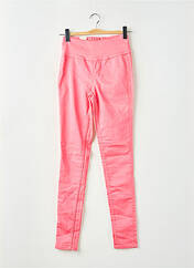 Pantalon slim rose PIECES pour femme seconde vue