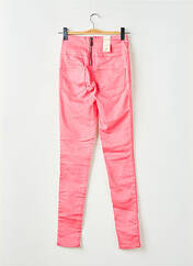 Pantalon slim rose PIECES pour femme seconde vue