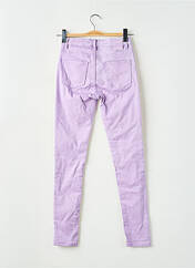 Pantalon slim violet NINA CARTER pour femme seconde vue