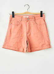 Short orange SARAH JOHN pour femme seconde vue