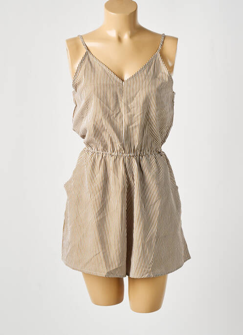 Combishort marron D pour femme
