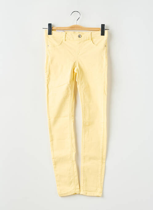 Pantalon slim jaune NAME IT pour fille