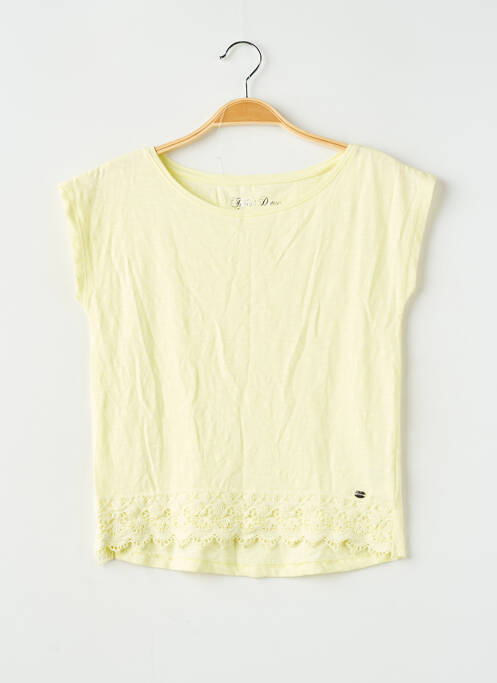 T-shirt jaune TIFFOSI pour fille