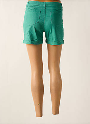 Short fermeture zippée sous rabat boutonné taille normale vert SARAH JOHN femme