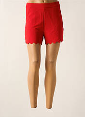 Short rouge MOD.STYLE pour femme seconde vue