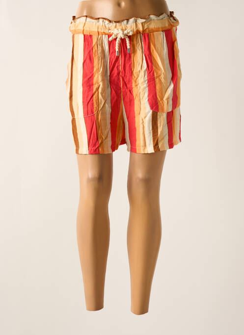 Short orange TIFFOSI pour femme