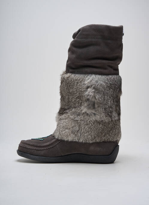Bottes gris MUKS pour femme