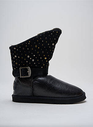 Bottines/boots fourrée talon plat jusqu'à 3cm noir AUSTRALIA LUXE COLLECTIVE femme