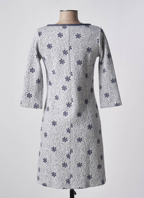 Robe mi-longue bleu SIGNE NATURE pour femme