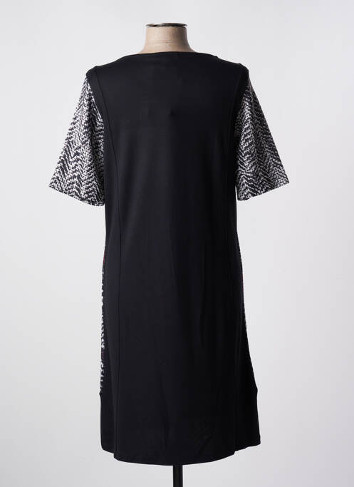 Robe mi-longue noir BAGORAZ pour femme