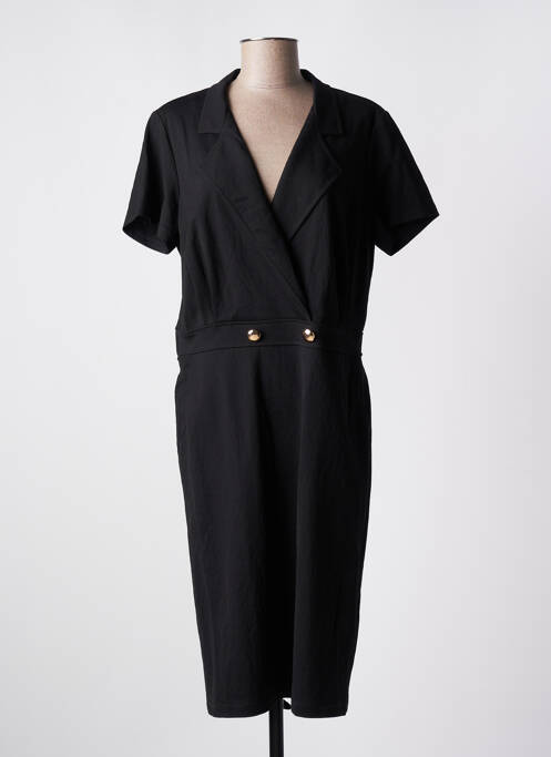 Robe mi-longue noir YEST pour femme