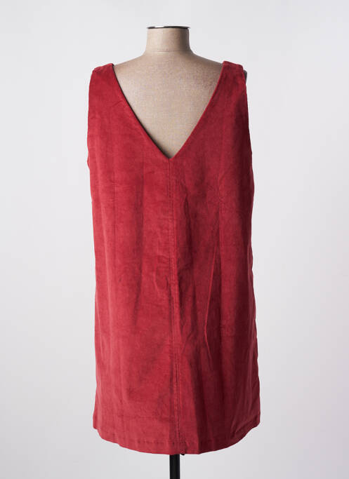 Robe mi-longue rouge PRINCESSE NOMADE pour femme