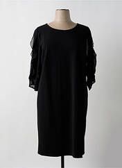 Robe mi-longue noir SIGNATURE pour femme seconde vue