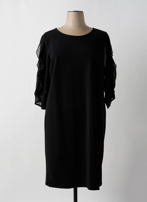 Robe mi-longue noir SIGNATURE pour femme