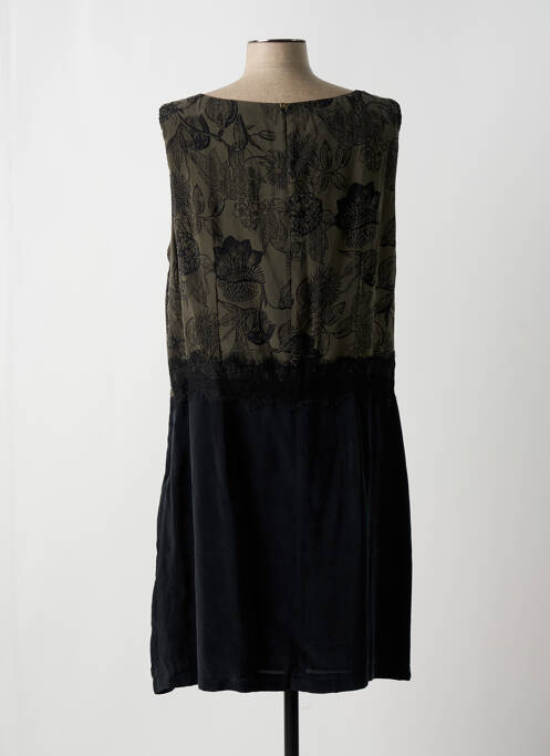 Robe mi-longue vert SIGNE NATURE pour femme