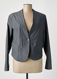Veste chic col v gris MC PLANET femme