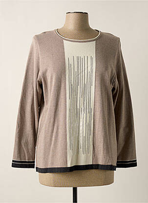 Pull beige SIEGEL pour femme