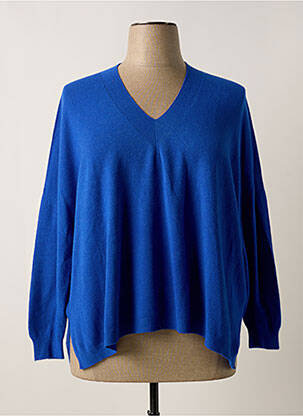 Pull bleu ALEXANDRE LAURENT pour femme