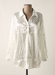 Blouse blanc CHRISTY pour femme seconde vue