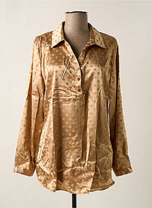 Blouse marron CHRISTY pour femme