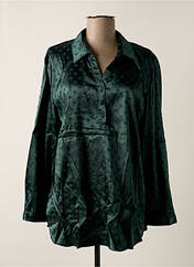 Blouse vert CHRISTY pour femme seconde vue