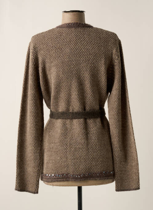 Veste casual gris NICOLE ET CHARLOTTE pour femme